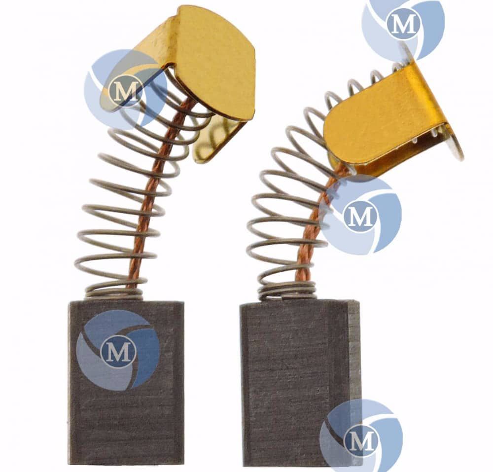 Lot De 2 Paires Balais De Charbon 5x6x12mm Pour Appareils Ménagers Braun - Charbons Moteur Remplacement
