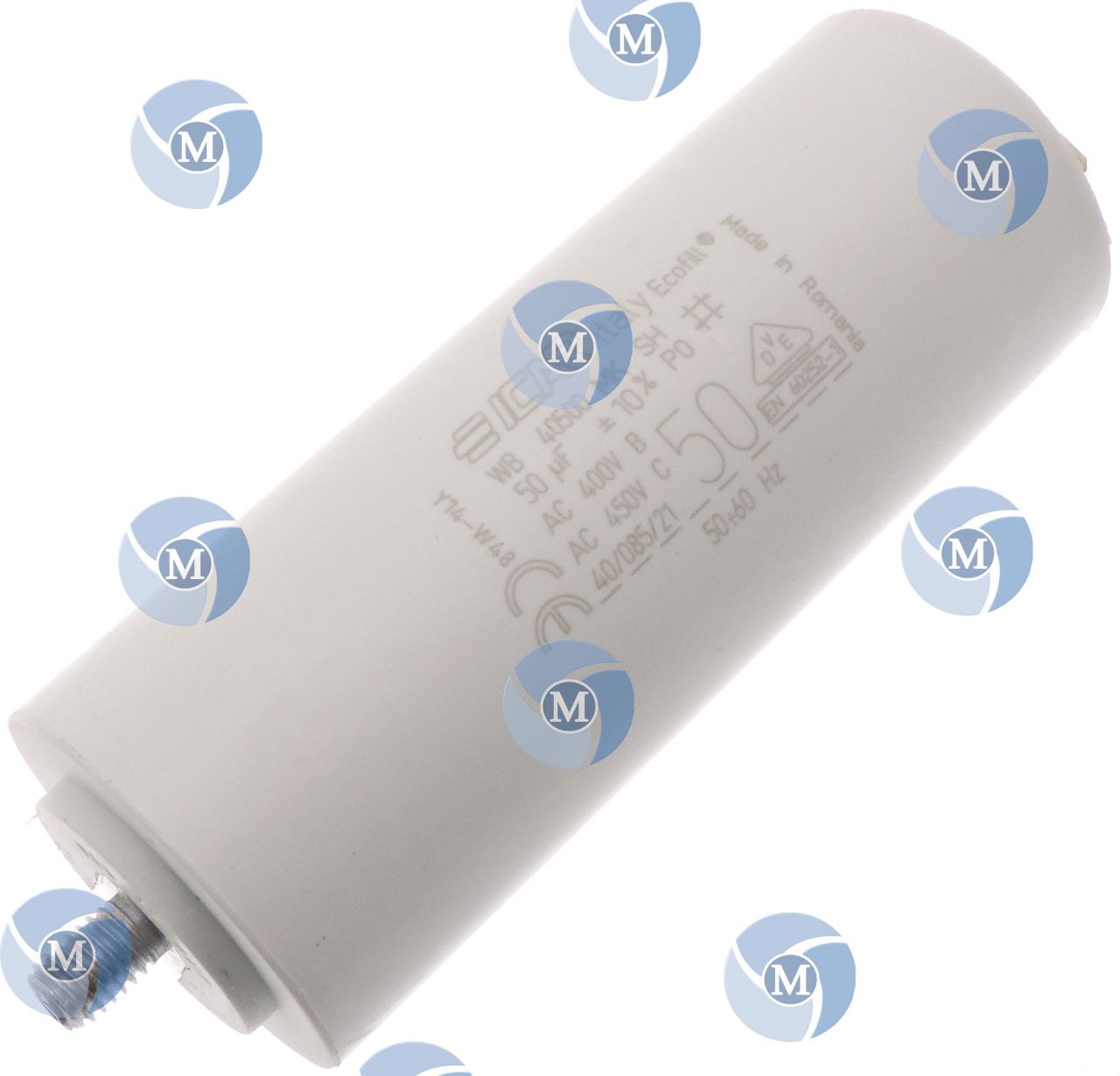 Condensateur permanent 50 µF à cosses