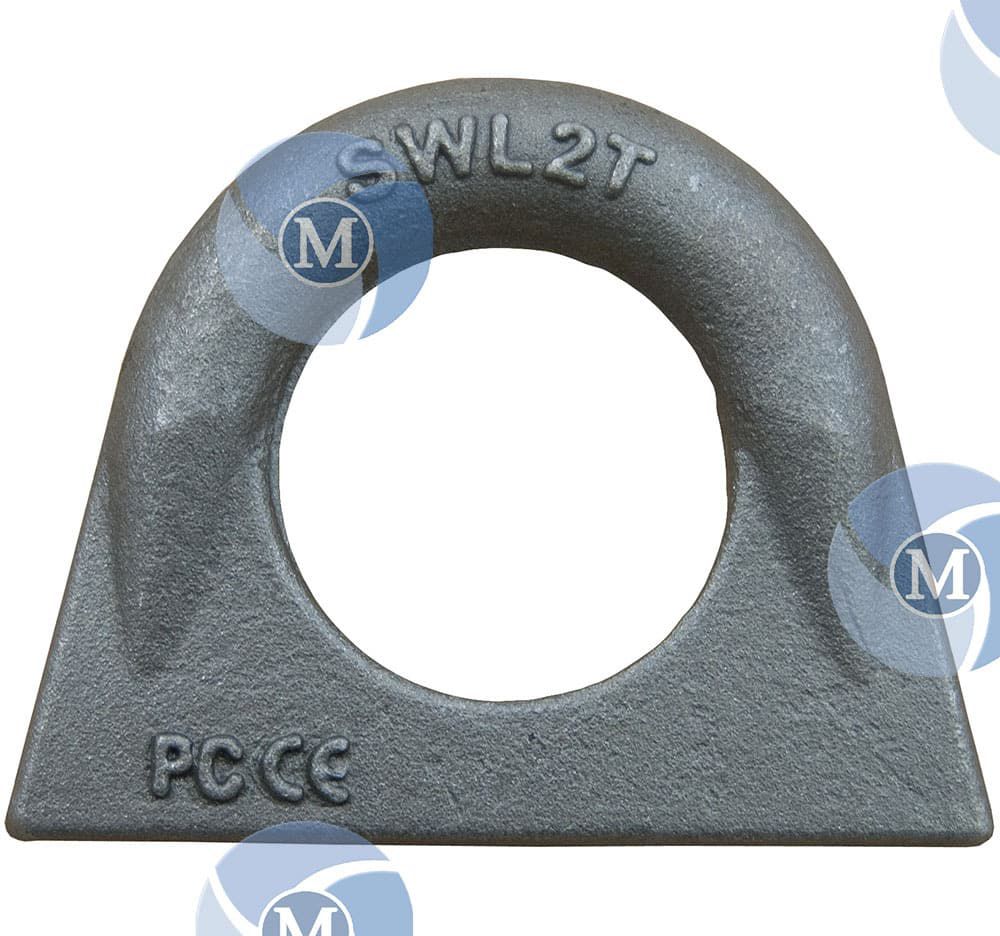 Support De Manille Robuste Anneau En D - Chape à Souder Pour Tracteurs Et Véhicules