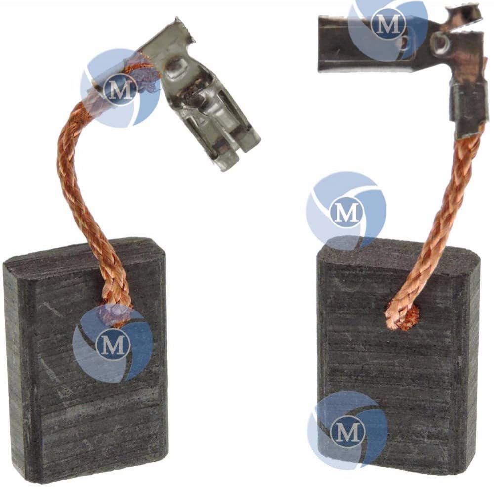 Lot De 2 Charbons Moteur 6x9x12 Mm Pour Meuleuse Makita - Neufs - Réf 156828