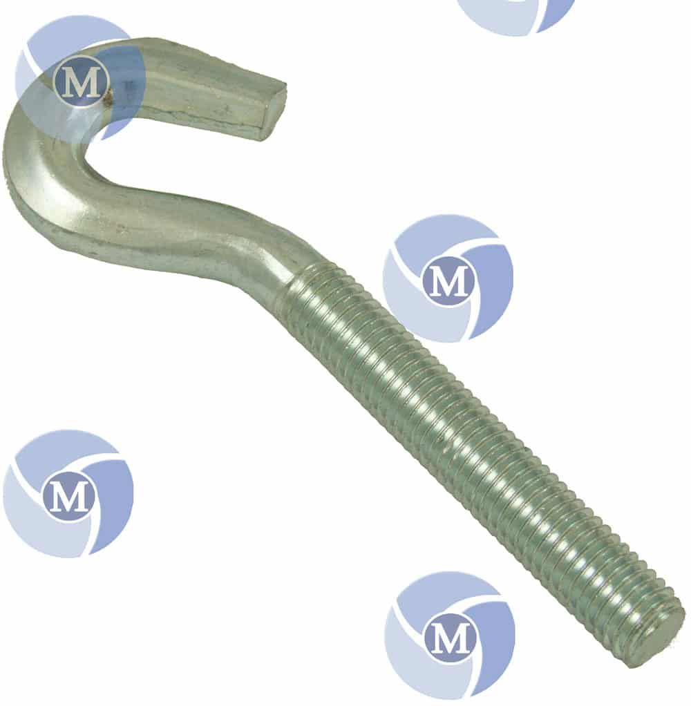 Crochet à Œil Pivotant Double Extrémité M12 - Charge Max 1250 Kg (2755 Lbs), Pour Suspension