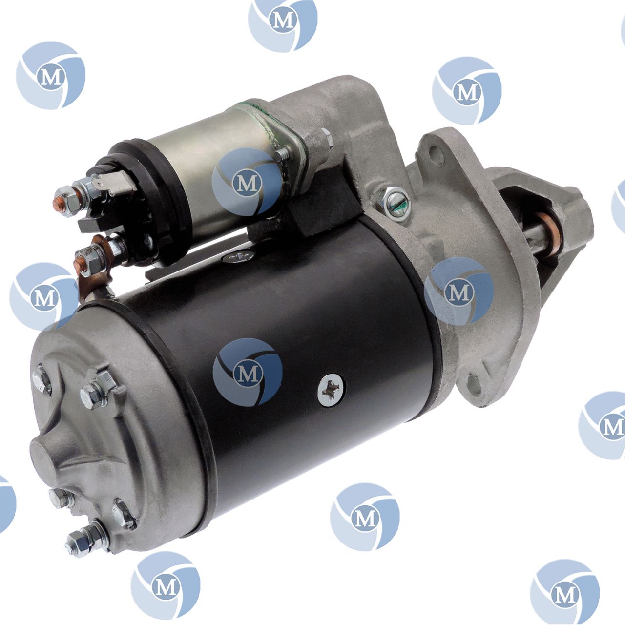 Démarreur Compatible BMGS 12,5/98 [299958263/BRI] - Pour Tracteur Tondeuse - 10 Dents, Pignon Métal