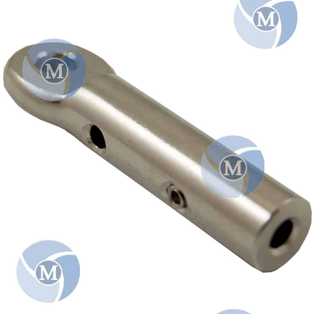 Lot De 5 Embouts à Sertir Crochet Inox A4/316 - Pour Câble De 3mm, Garde-corps, Marine