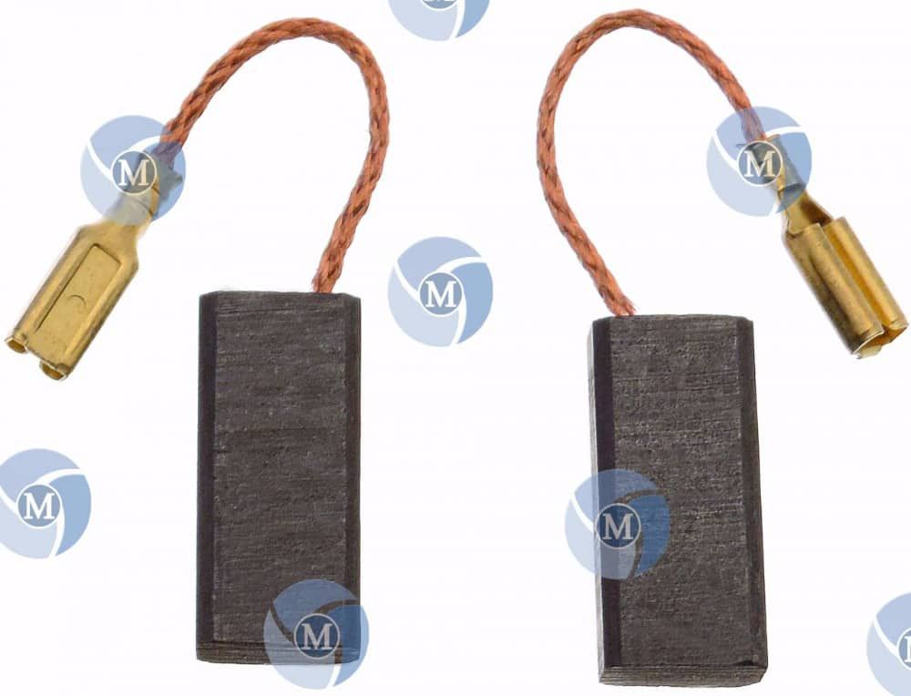Balais Charbon Pour Meuleuse Bosch GWS 1400 - Lot De 2, Dimensions 10x5x16mm