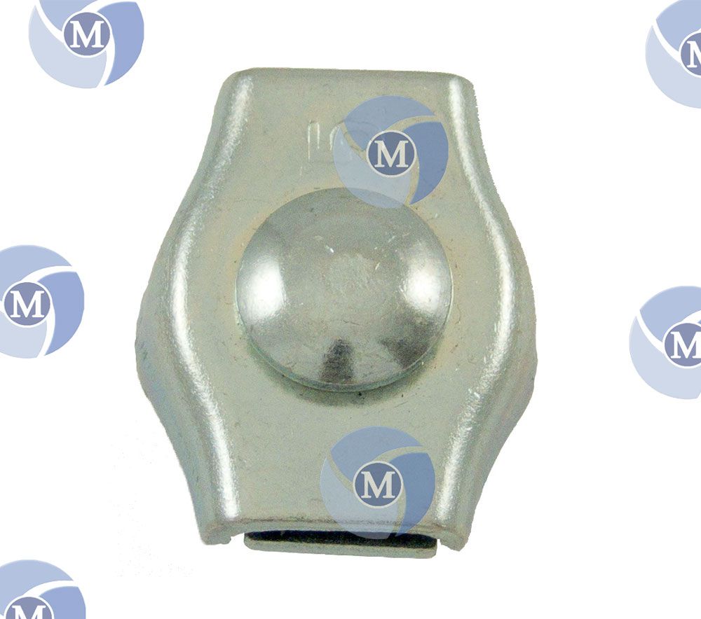Serre-câble Simplex 5mm galvanisé