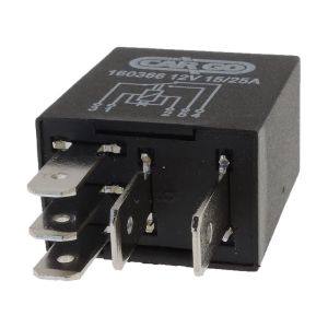 Mini relais 12V deux contacts compatible pour GUARDIAN - HCUK GR27 - Relais deux contacts 12V pour Wehrle 29201045