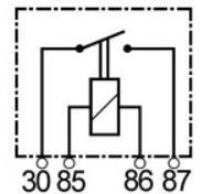 Mini relais 12V compatible pour DURITE - HCUK 072770 - Relais 12 v