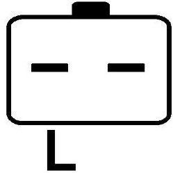 Régulateur compatible pour alternateur MOBILETRON VRPR2299H - Connecteur
