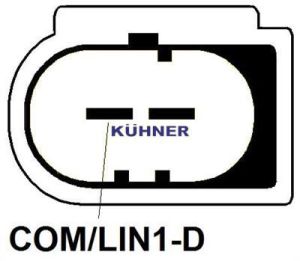Alternateur compatible pour FORD 2073243 - SCHEMA 553956RI