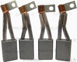 Balais de charbon compatible pour démarreur ISKRA 16905388