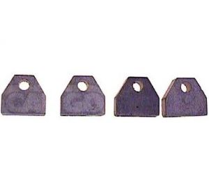 Balais De Charbon (charbons) MGE Pour Démarreur Delco Remy - Dimensions 7,9x19,05x19 Mm, 24V - Réf. 1906918