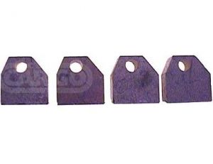Balais de charbon compatible pour démarreur REMY (DELCO) 1113621
