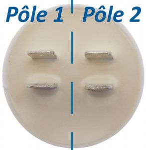 Condensateur permanent 18 µF à cosses pour moteur électrique ou pompe - Condensateur permanent 18 µF à cosses