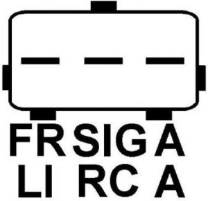 Régulateur compatible pour alternateur FORD 3M5T10300YC - régulateur pour alternateur DENSO