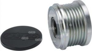 Poulie d'alternateur compatible pour alternateur PEUGEOT 9646321780 - Poulie alternateur débrayable INA