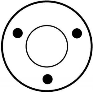 Solénoide compatible pour démarreur BOSCH 9330081049 - Schéma