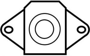 Solénoide compatible pour démarreur UNIVERSAL 234072 - Schéma
