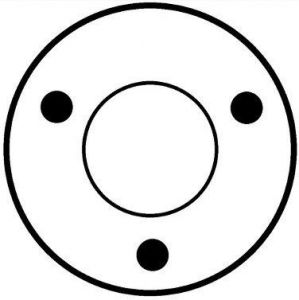 Solénoide compatible pour démarreur BOSCH B001812390 - Schéma