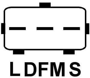 Alternateur compatible pour FORD 1C1T10300AB - Schéma