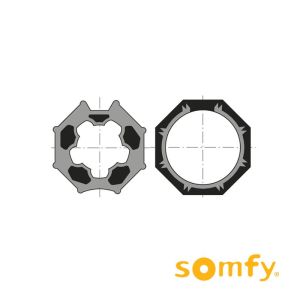 Roue couronne Ø50 pour tube Octo 60