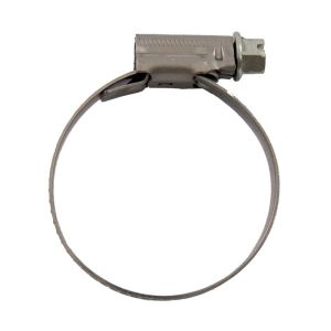 Collier à vis ASFA bande pleine 9mm réglable de 70-90mm (Acier W2) - Collier à vis ASFA 9mm d'une plage de serrage de 70-90mm