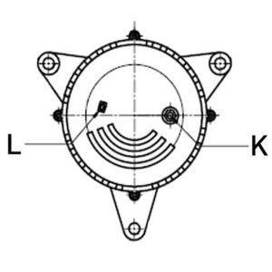 Alternateur compatible pour VOLKSWAGEN 054903015E - cao112159