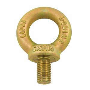 Anneau de levage mâle court bichromaté M36 (Acier)