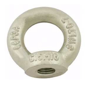 Anneau de levage femelle zingué M6 (Acier)