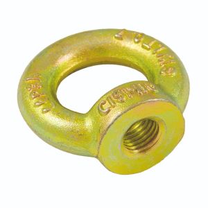 Anneau de levage femelle bichromaté M6 (Acier) - Anneau de levage femelle M6