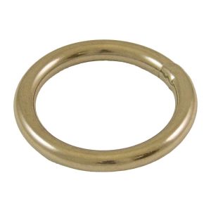 Anneau rond soudé Inox Ø 3mm x Ø 20mm  (Économique) - Anneau rond soudé INOX de diamètre intérieur 20 mm