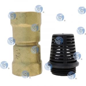 Clapet crépine en Laiton, avec un filtage en ¾ de pouce - Clapet à crépine laiton - Ø.3/4''