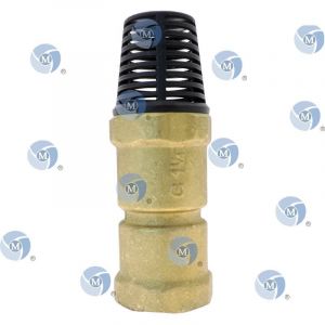 Clapet crépine en Laiton, avec un filtage en 1 pouce ¼ - Clapet à crépine laiton UNIVAL - Ø 1'' 1/4