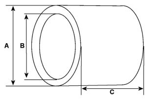 Bague compatible pour démarreur NISSAN 2333885060 - vue 2