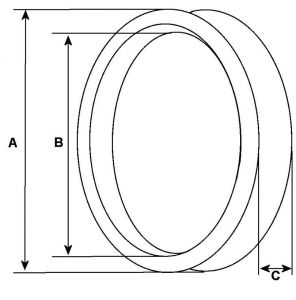 Bague compatible pour démarreur DENSO 140697 - vue 2
