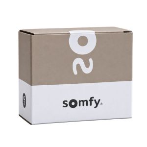 Somfy Smoove RTS II – Commande murale sans fil avec cadre (réf. 1871347) - Commande Smoove® RTS II avec cadre Ref. 1871347