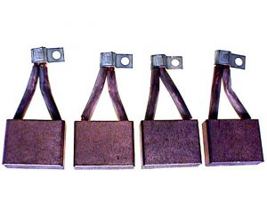 Balais de charbon compatible pour démarreur BOSCH 2007014059