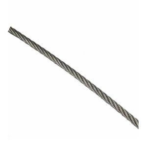 Rouleau 15m de câble aviation 7x7 galvanisé à chaud Ø 2mm (Acier)
