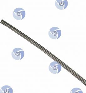 Câble Inox 316 2mm - Rouleau 100m 7x7 (49 Fils), Charge Rupture 250kg