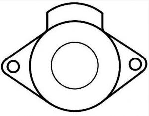 Solénoide compatible pour démarreur REMY (DELCO) 1108327 - CAO130499