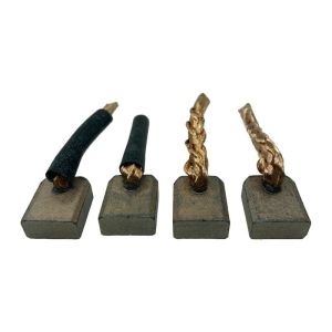 Balais de charbon compatible pour démarreur ISUZU 8971177690 - Jeu de balais charbon démarreur HITACHI S114233A