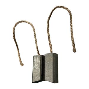 Balais de charbon compatible pour alternateur HITACHI LR190708C - Jeu de 2 balais charbon alternateur YANMAR 11957377201