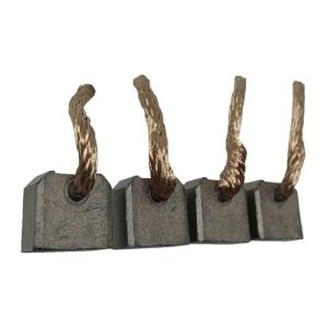 Balais de charbon compatible pour démarreur DENSO 1280005590 - Jeux 4 charbons démarreur Japonais