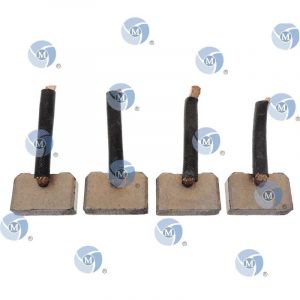 Balais de charbon compatible pour démarreur DENSO 1280001181