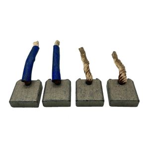 Balais de charbon compatible pour démarreur MITSUBISHI M2T56472 - Jeu de balais charbon démarreur HYUNDAI/KIA 3610042010