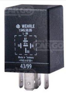 Relais essuie glace 12V Wehrle pour WEHRLE 51401004 - Relais essuie glace 24V Wehrle 15455605