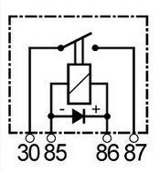 Mini relais 12V - Mini relais 12V 160982