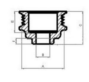 Poulie d'alternateur compatible pour alternateur BOSCH 0986046030 - Schéma poulie débrayable pour alternateur BOSCH 0123512500
