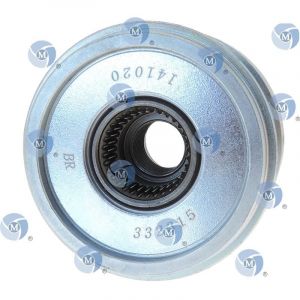 Poulie d'alternateur compatible pour alternateur VOLVO 31285595 - Poulie alternateur débrayable