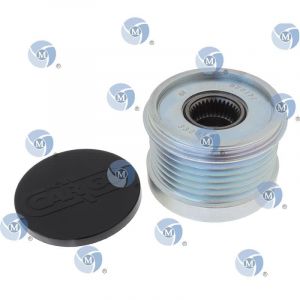 Poulie d'alternateur compatible pour alternateur VOLVO 31285595 - Poulie alternateur débrayable - 332315