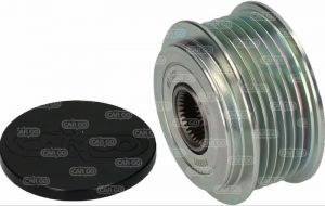 Poulie d'alternateur compatible pour alternateur AUTOSTARTER POLAND AFP6024INA